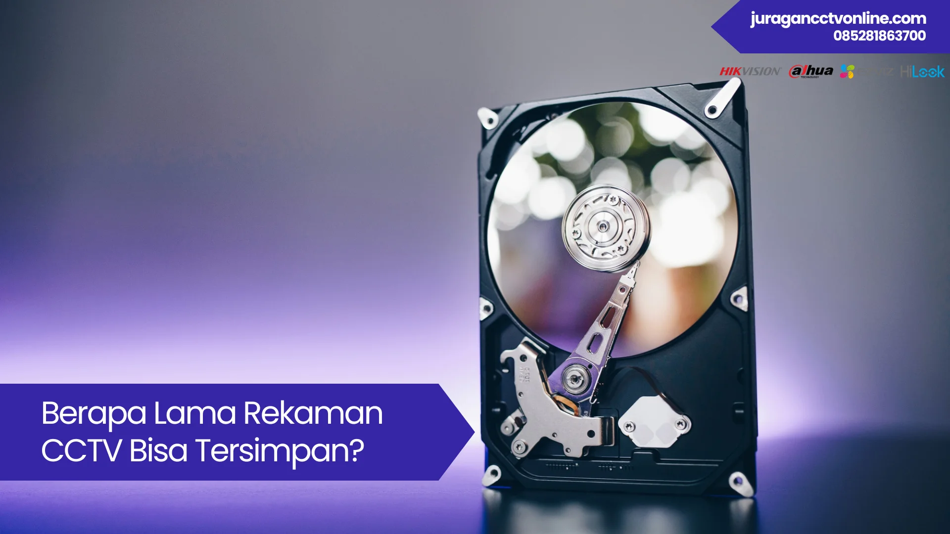 berapa lama rekaman cctv tersimpan