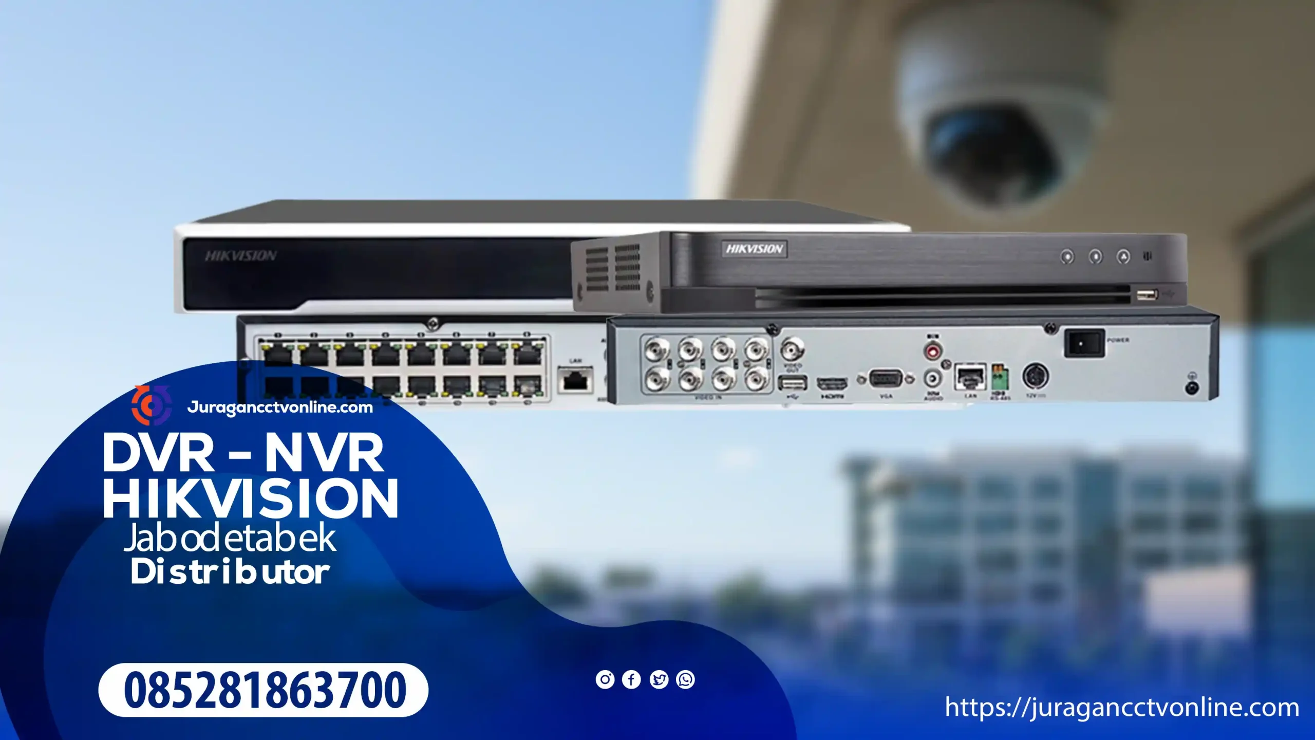 DVR - NVR Hikvision Banner