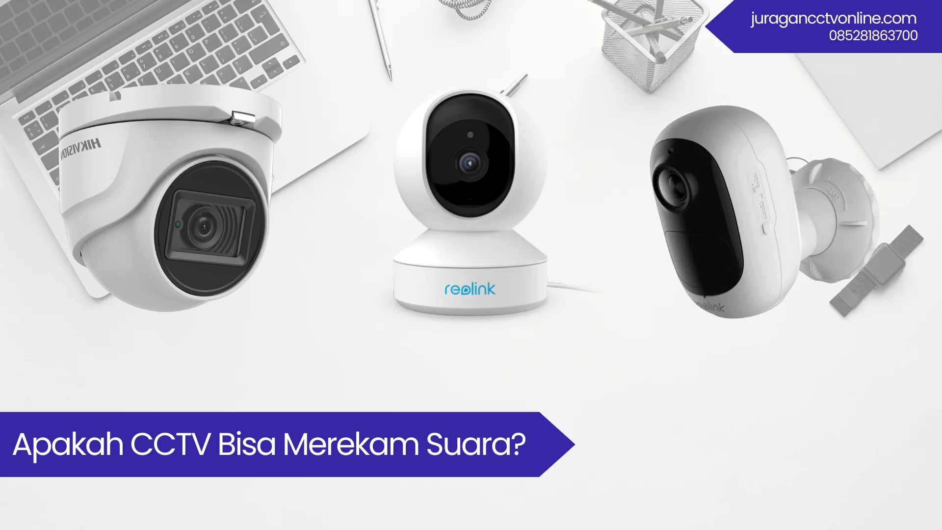 apakah cctv bisa merekam suara