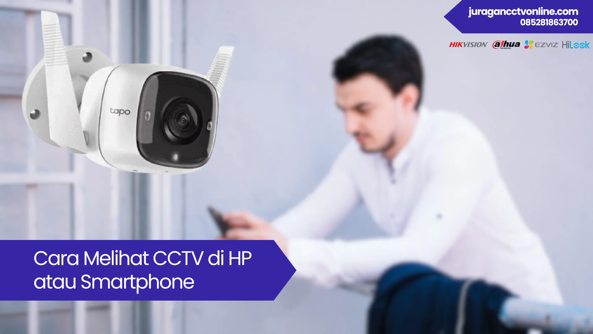 cara melihat cctv di hp