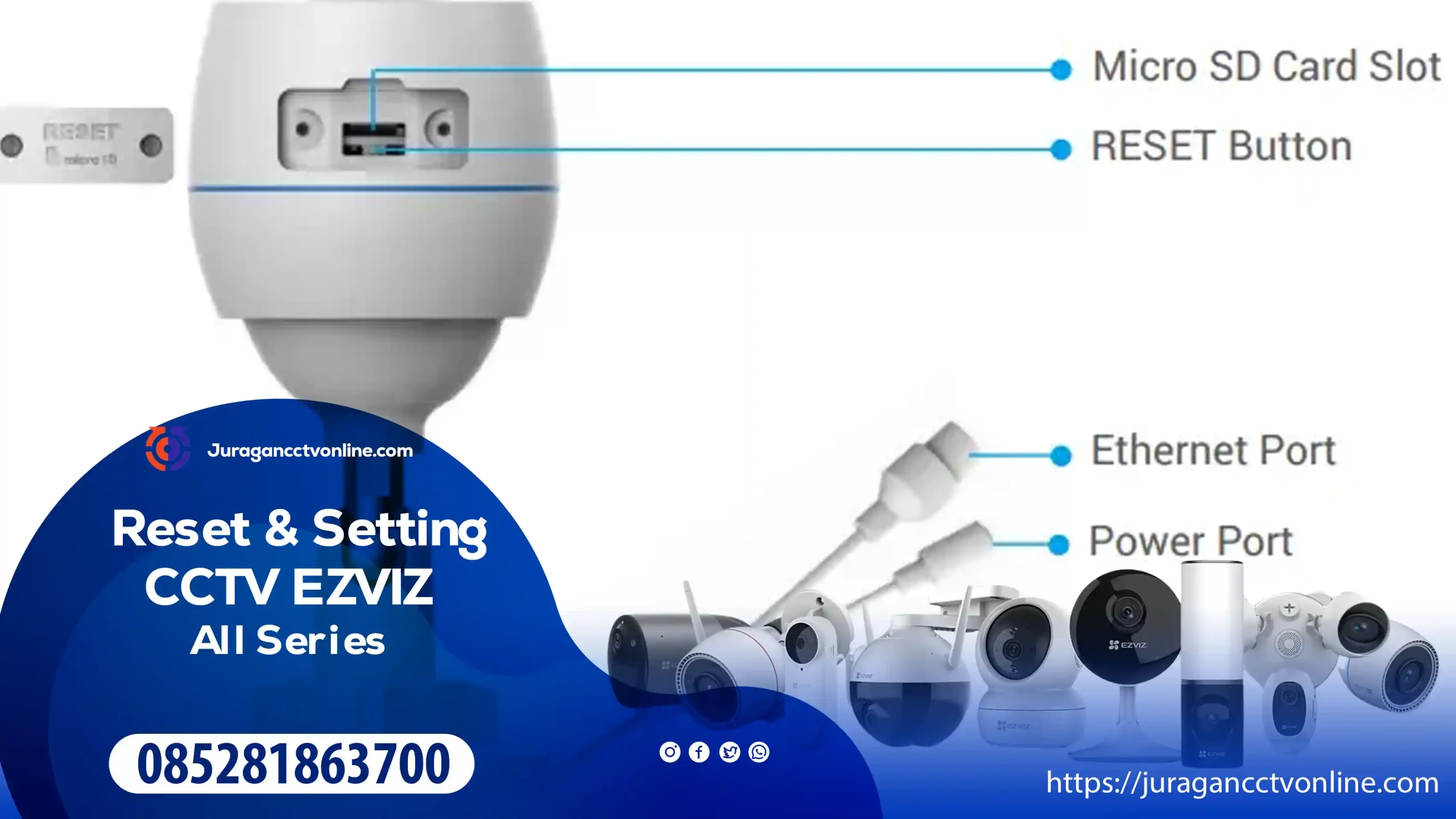 Reset Setting cctv ezviz Banner