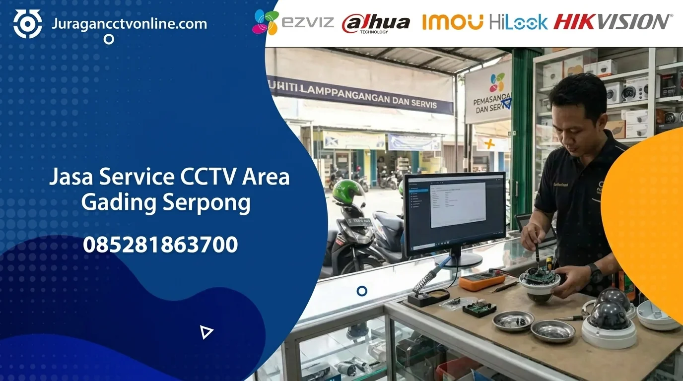 Jasa Service CCTV Gading Serpong